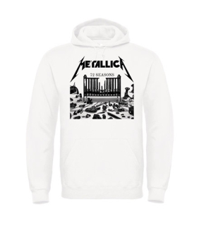 METALLICA - 72 Seasons - biela pánska mikina