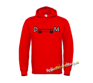 DEPECHE MODE - Memento Mori Logo Crest - červená pánska mikina