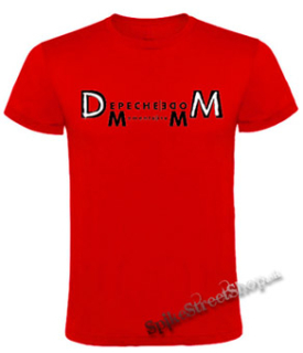 DEPECHE MODE - Memento Mori Logo Crest - červené detské tričko