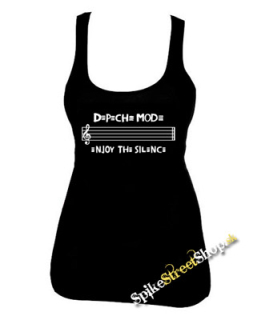 DEPECHE MODE - Enjoy The Silence - Ladies Vest Top