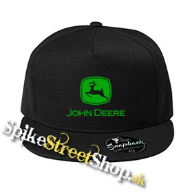 JOHN DEERE - Logo Green - čierna šiltovka model "Snapback"