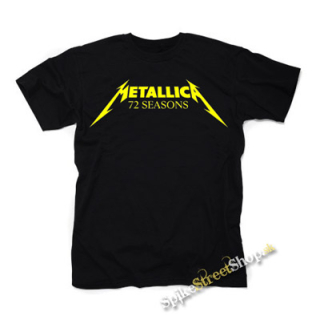 METALLICA - 72 Seasons Logo Yellow - čierne detské tričko