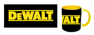 Hrnček DEWALT - Logo - žltý hrnček
