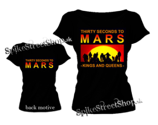 30 SECONDS TO MARS - Kings And Queens - dámske tričko