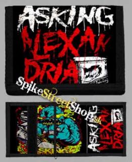 ASKING ALEXANDRIA - Logo Stacked/Monster Train - peňaženka