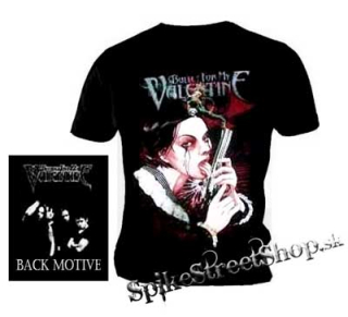 BULLET FOR MY VALENTINE - Gun And Girl - čierne pánske tričko