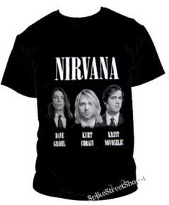 NIRVANA - Band - pánske tričko