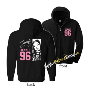 BLACKPINK - Jennie 96 Signature Portrait - mikina na zips