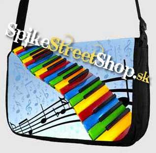 Retro taška FLOWER EVOLUTION - Piano Street Bag