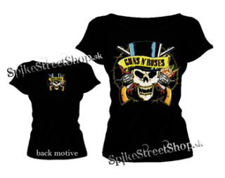 GUNS N ROSES - Skull - dámske tričko