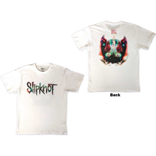 SLIPKNOT - Adderall Faceback - biele pánske tričko