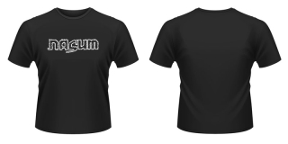 NASUM - Logo - čierne detské tričko