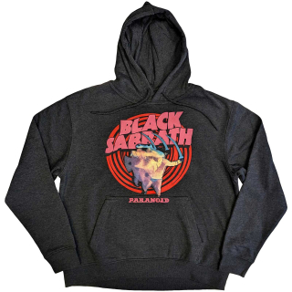 BLACK SABBATH - Paranoid - sivá pánska mikina