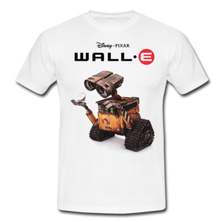 WALL-E - Motive 1 - biele pánske tričko