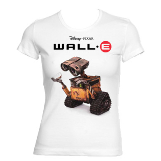 WALL-E - Motive 1 - biele dámske tričko