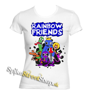 RAINBOW FRIENDS - Motive 3 - biele dámske tričko