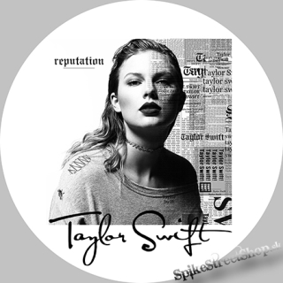 TAYLOR SWIFT - Reputation - čierny odznak