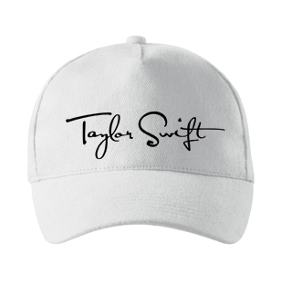 TAYLOR SWIFT - Logo Signature - biela šiltovka (-30%=AKCIA)
