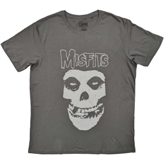 MISFITS - Logo & Fiend - sivé pánske tričko