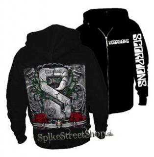 SCORPIONS - Sting In The Tail - čierna pánska mikina na zips