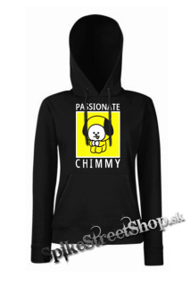 BT21 - Passionate Chimmy - čierna dámska mikina