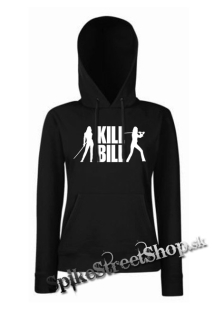 KILL BILL - Silhouette - čierna dámska mikina