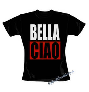 BELLA CIAO - čierne dámske tričko