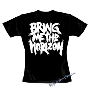 BRING ME THE HORIZON - Painted Logo - čierne dámske tričko
