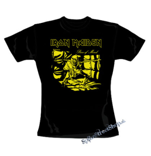 IRON MAIDEN - Piece Of Mind - čierne dámske tričko