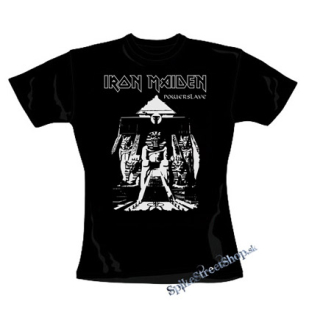 IRON MAIDEN - Powerslave - čierne dámske tričko