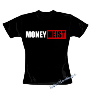 LA CASA DE PAPEL - Money Heist - čierne dámske tričko