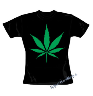 MARIHUANA - Green Leaf - dámske tričko