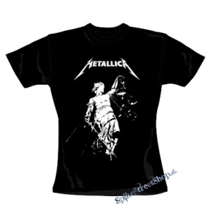 METALLICA - And Justice For All White - čierne dámske tričko