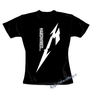 METALLICA - Hardwired B&W - čierne dámske tričko