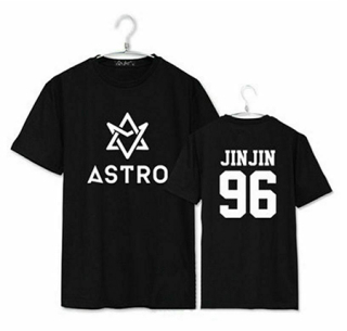 ASTRO - JIN JIN 96 - čierne detské tričko