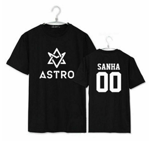 ASTRO - SANHA 00 - čierne detské tričko