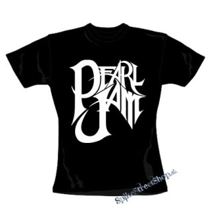 PEARL JAM - Logo Graffiti - čierne dámske tričko