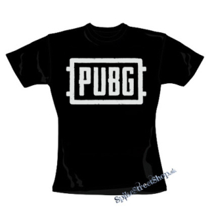 PUBG - Logo - čierne dámske tričko