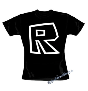 ROBLOX - Znak - čierne dámske tričko