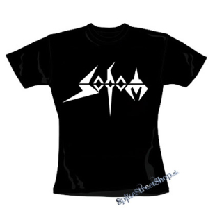 SODOM - Logo - čierne dámske tričko