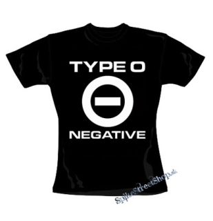 TYPE O NEGATIVE - Logo Crest - čierne dámske tričko
