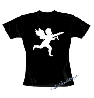VANILLA ICE - Cupid - čierne dámske tričko