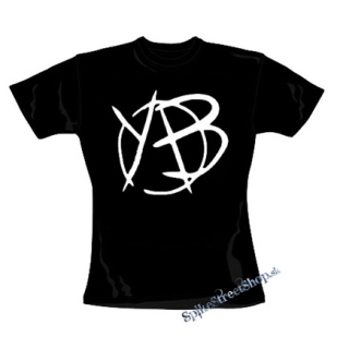 YUNGBLUD - Crest - čierne dámske tričko