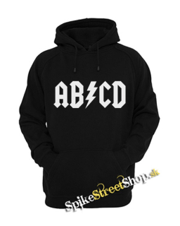 ABCD - čierna detská mikina