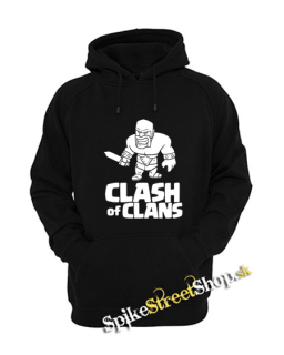CLASH OF CLANS - Barbarian Logo - čierna detská mikina