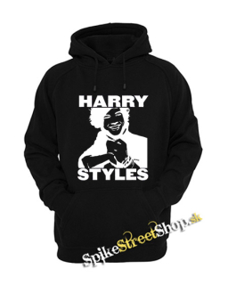 HARRY STYLES - Logo Portrait - čierna detská mikina