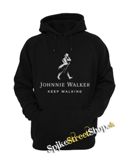 JOHNNIE WALKER - Keep Walking - čierna detská mikina