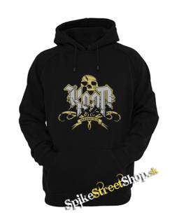 KORN - Logo Crest Bakersfield Gold - čierna detská mikina