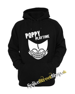 POPPY PLAYTIME - Logo Teeth Smile - čierna detská mikina