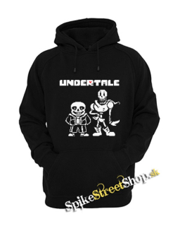 UNDERTALE - Sans And Papyrus - čierna detská mikina